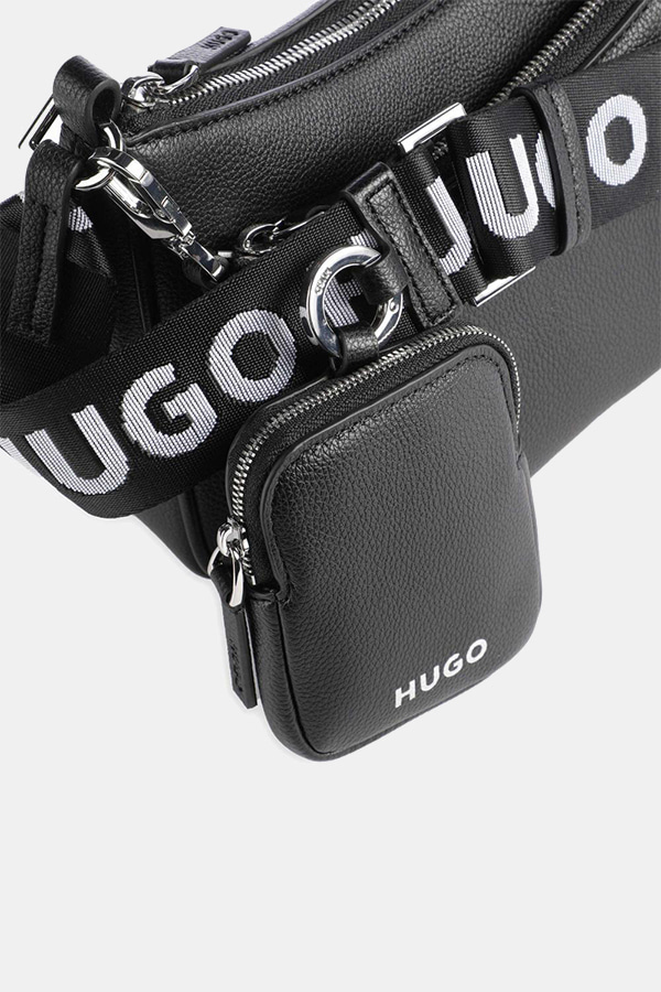 ΤΣΑΝΤΑ HUGO - 001 ΜΑΥΡΟ